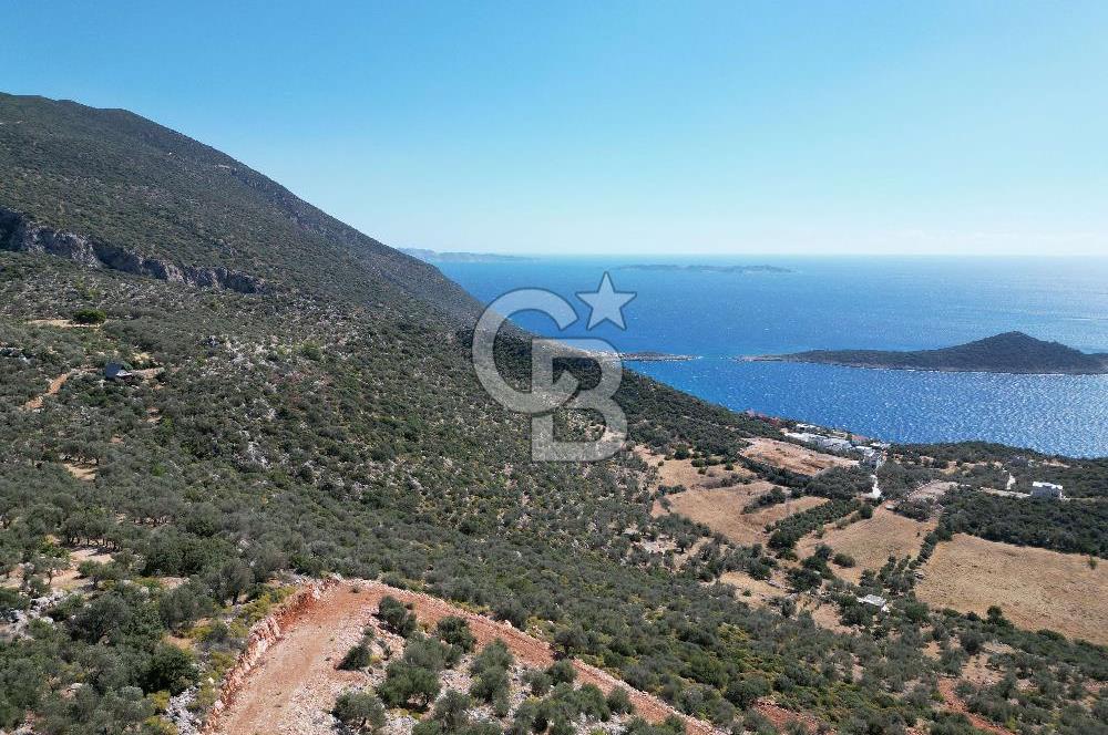 CB GİZ 'DEN KAŞ BEZİRGAN 'DA DENİZ MANZARALI 2B PARSELLER