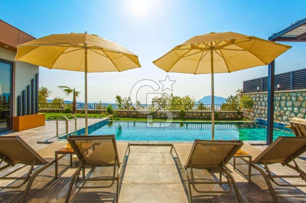 CB GİZ'DEN KAŞ ÜZÜMLÜ'DE SATILIK 4 ADET 2+1 VE 1+1 VİLLALAR