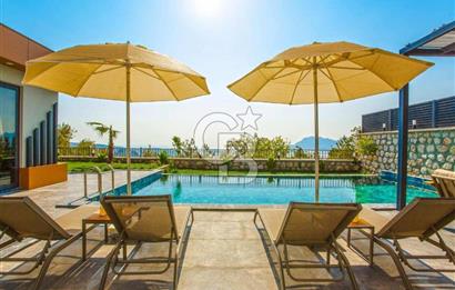 CB GİZ'DEN KAŞ ÜZÜMLÜ'DE SATILIK 4 ADET 2+1 VE 1+1 VİLLALAR