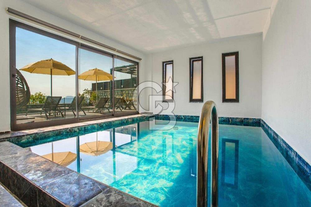 CB GİZ'DEN KAŞ ÜZÜMLÜ'DE SATILIK 4 ADET 2+1 VE 1+1 VİLLALAR