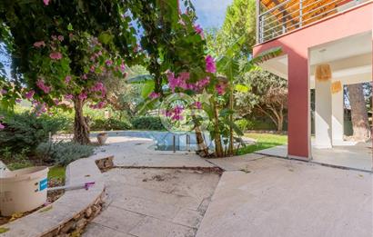 Çeşme Paşalimanı Denize Yürüme Mesafesi Havuzlu Satılık Villa