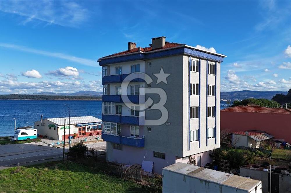 ÇANAKKALE ECEABAT’TA DENİZE SIFIR BOĞAZ MANZARALI SATILIK BİNA 