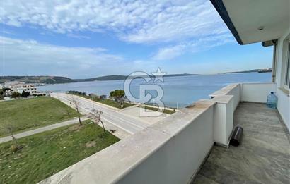 ÇANAKKALE ECEABAT’TA DENİZE SIFIR BOĞAZ MANZARALI SATILIK BİNA 