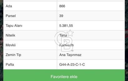 PINARBAŞI MAHALLESİNDE SATILIK ARSA