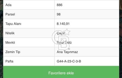 PINARBAŞI MAHALLESİNDE SATILIK ARSA