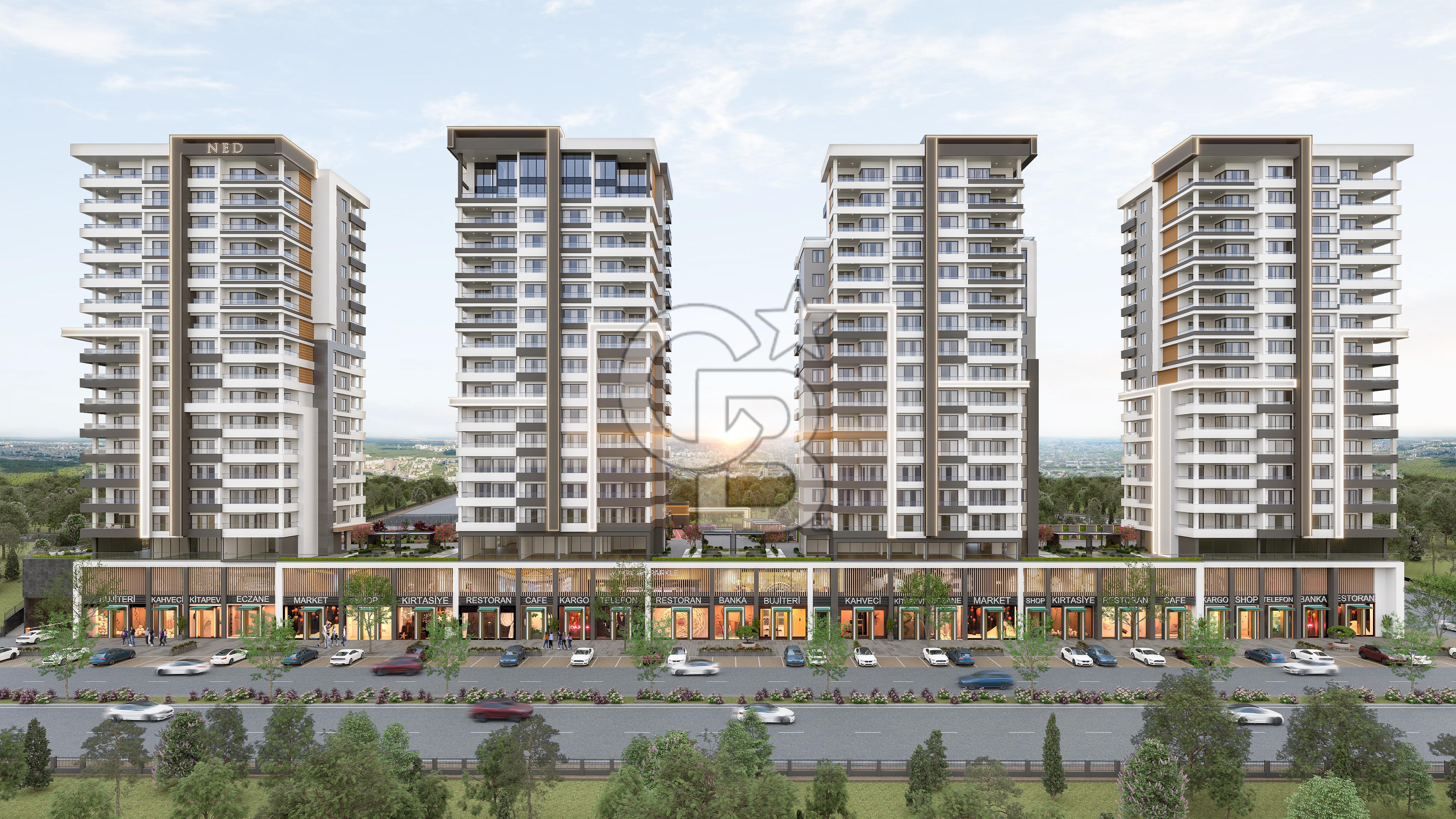 NED ÇİÇEKLİ PROJESİNDE 4,5+1 DAİRE