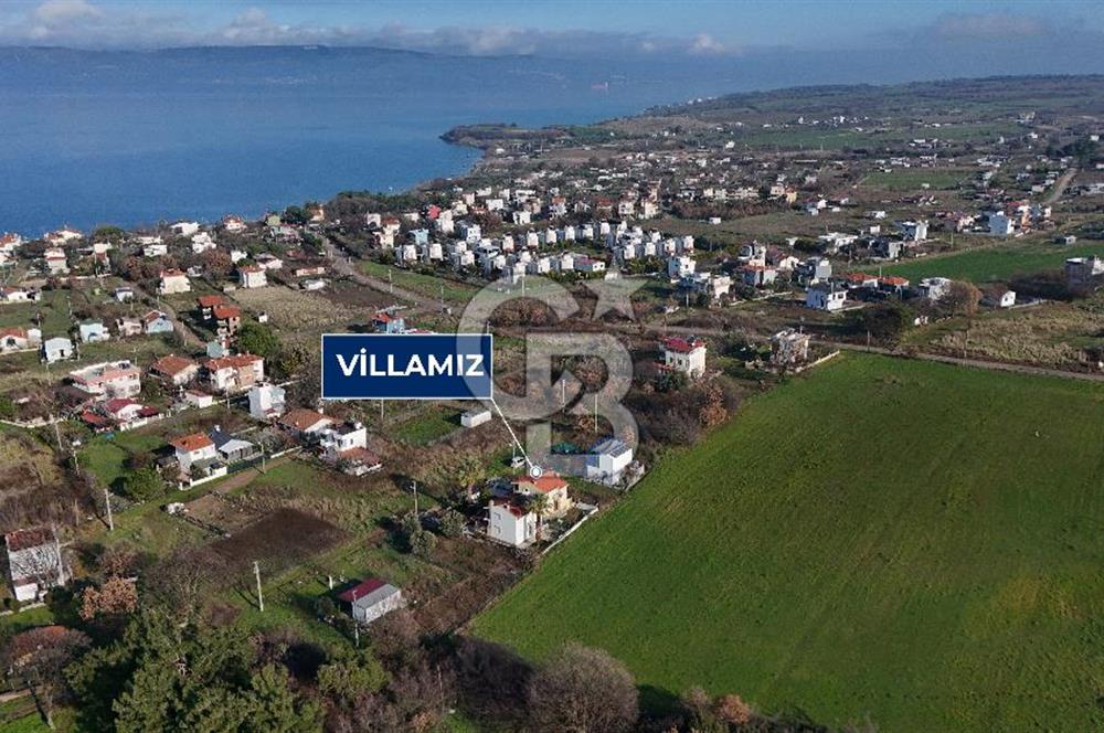 ÇANAKKALE YAPILDAK SALTIKTA FULL EŞYALI SATILIK 3+1 VİLLA