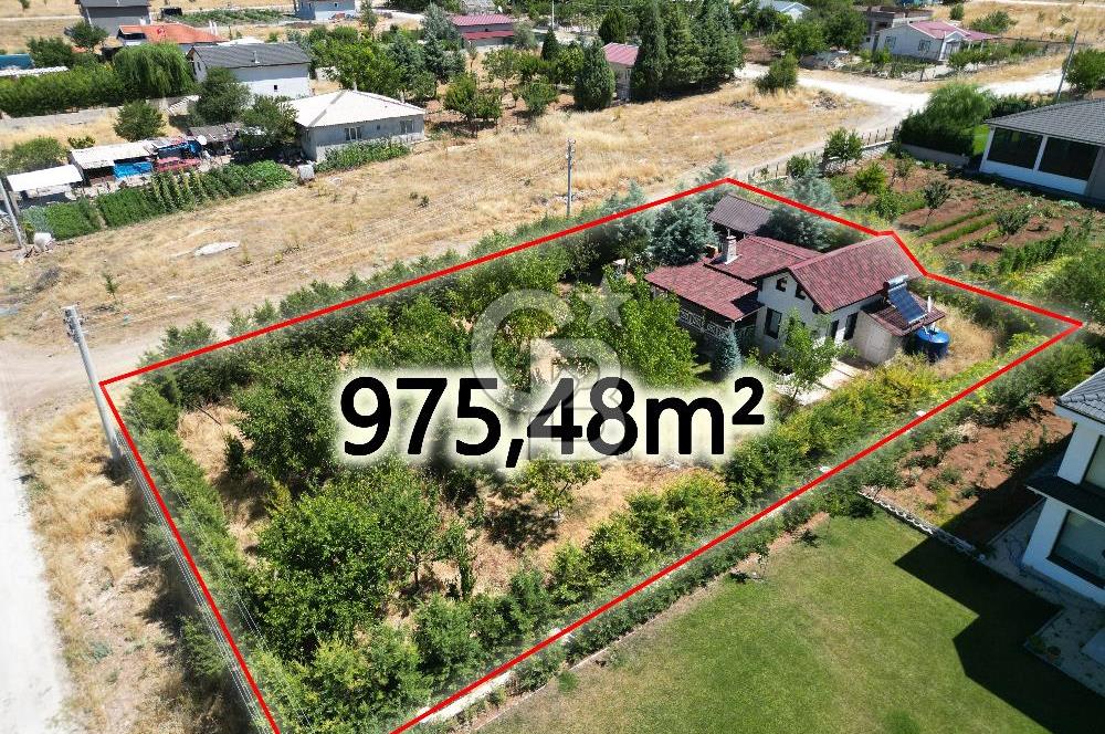 CB OPİA'DAN ELMACIK'TA 975 m² ARSA İÇİNDE SATILIK VİLLA!