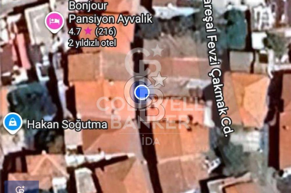 AYVALIKTA TARİHİ DOKUSU KORUNMUŞ RESTORASYONA UYGUN TAŞ EV