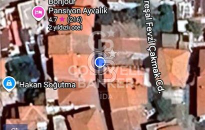 AYVALIKTA TARİHİ DOKUSU KORUNMUŞ RESTORASYONA UYGUN TAŞ EV