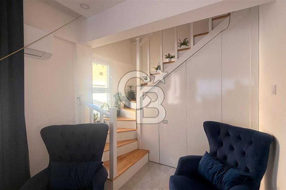 Didim Çamlık’ta Teraslı Şehir Manzaralı Full Yenilenmiş 3+1 Dubleks