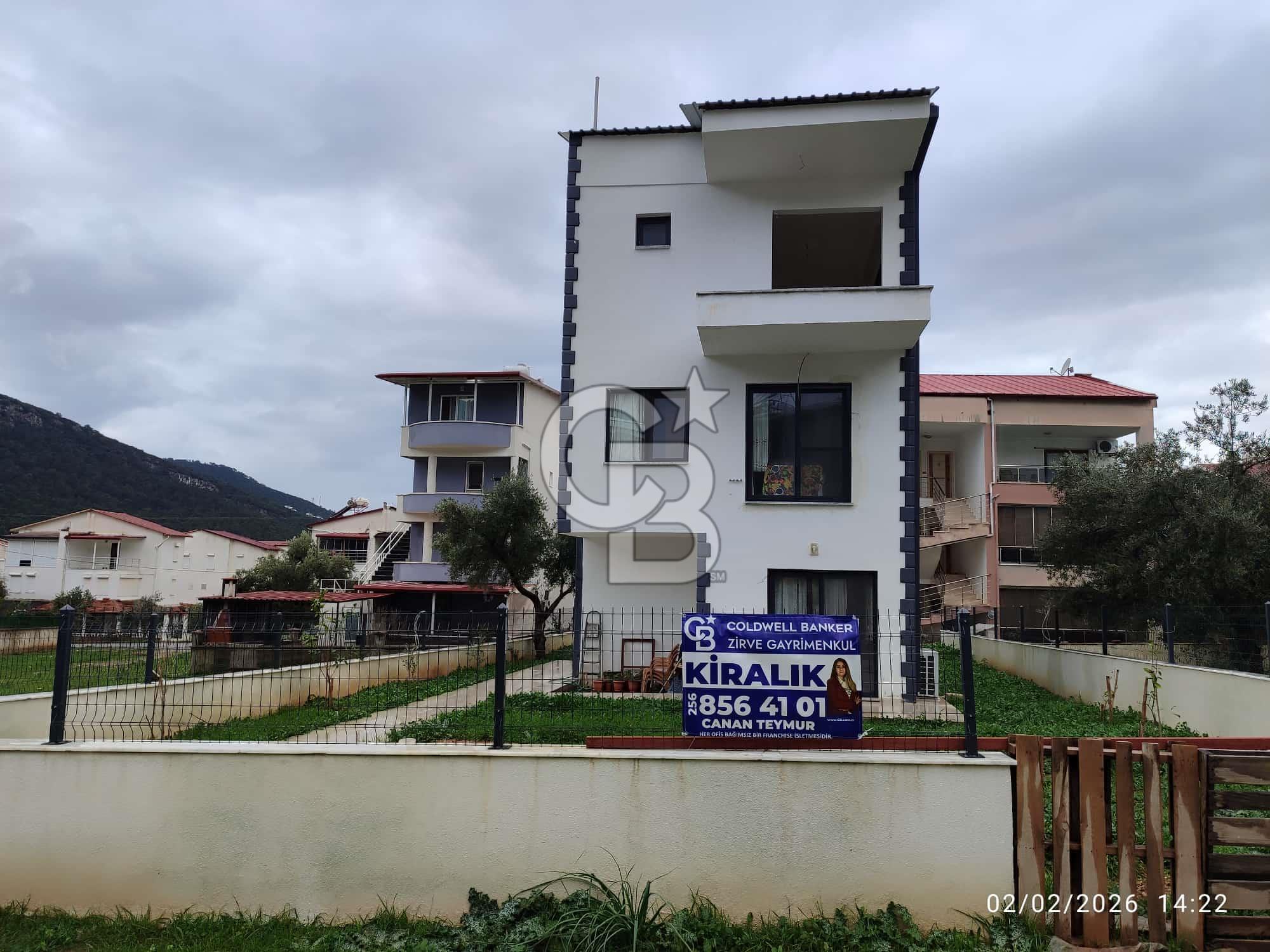 DİDİM/AKBÜK _SÜREKLİ KİRALIK 1+1 EŞYALI BAHÇELİ DAİRE