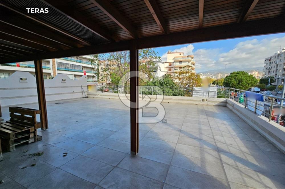 Karşıyaka Girne Bulvarı Üzeri Teraslı Kiralık Ofis