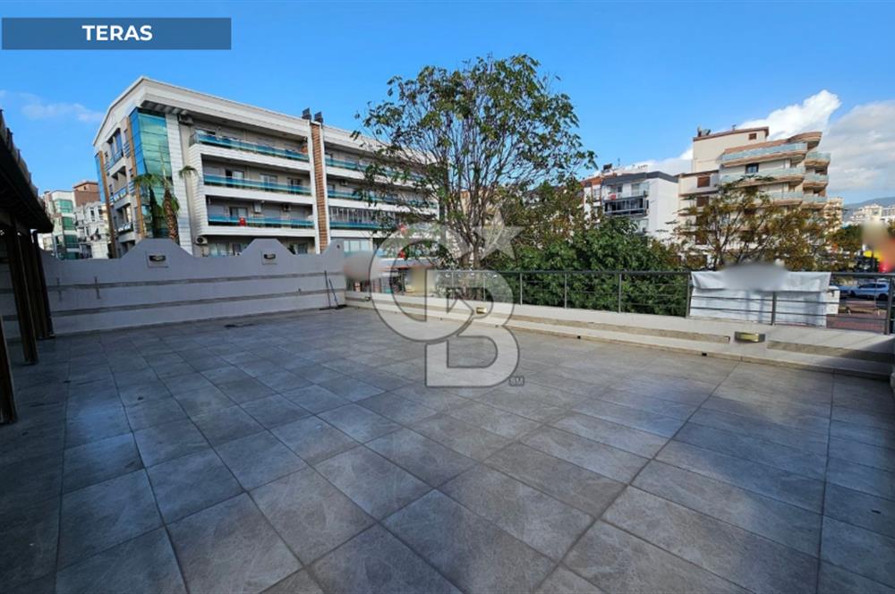 Karşıyaka Girne Bulvarı Üzeri Teraslı Kiralık Ofis