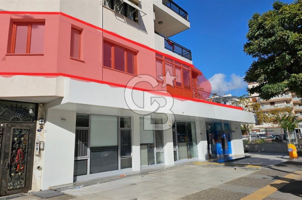 Karşıyaka Girne Bulvarı Üzeri Teraslı Kiralık Ofis