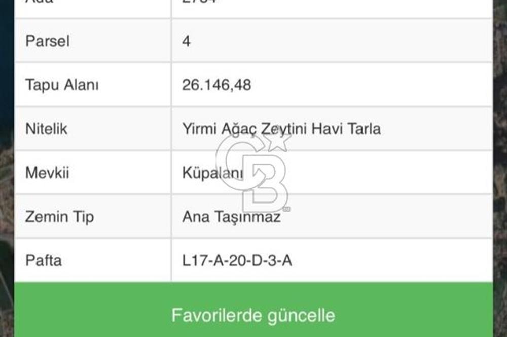 Urla İçmeler'de 225m² Hisseli Tarla - Yatırım Fırsatı