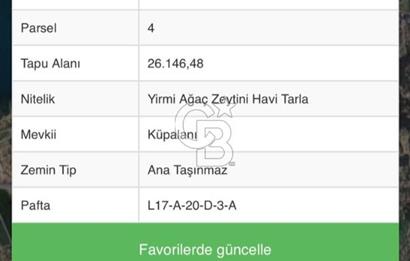 Urla İçmeler'de 225m² Hisseli Tarla - Yatırım Fırsatı