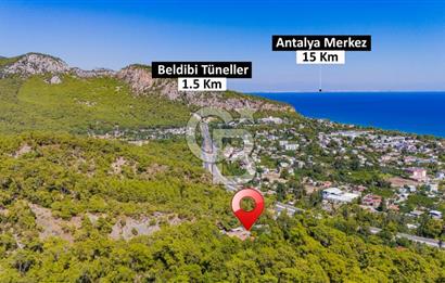 BELDİBİ'NDE 5206 M2 DENİZ MANZARALI TAPULU ARAZİ