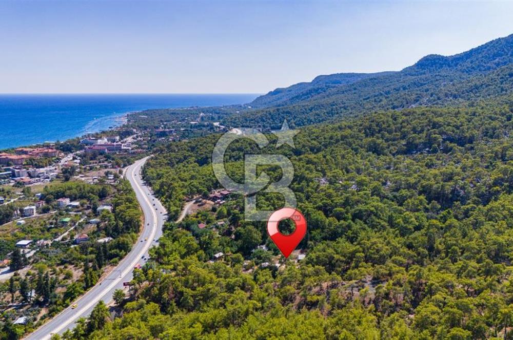 BELDİBİ'NDE 5206 M2 DENİZ MANZARALI TAPULU ARAZİ