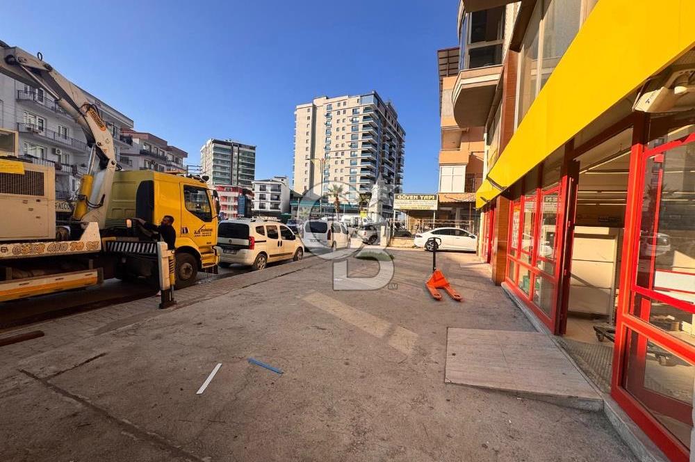  Menemen Cadde Üzeri 250M2 Şerefiyesi Yüksek Kiralık Dükkan 