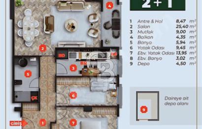 ÜSKÜDAR KÜPLÜCE'DE %50 PEŞİN 24 AY VADE İLE SATILIK DAİRELER..