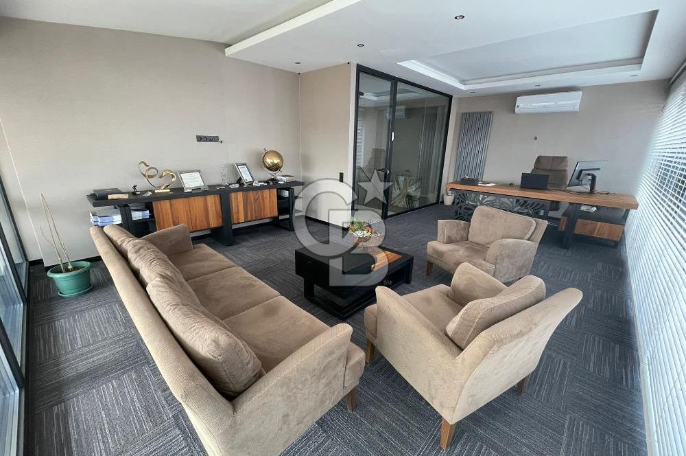 MUSTAFA KEMALDE 200 m2 TERASLI DUBLEKS LÜKS EŞYALI OFİS