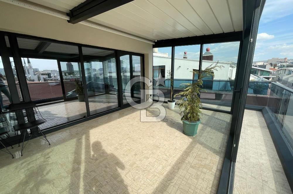 MUSTAFA KEMALDE 200 m2 TERASLI DUBLEKS LÜKS EŞYALI OFİS