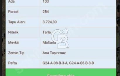 KANDIRA ELMACIK SATILIK TARLA