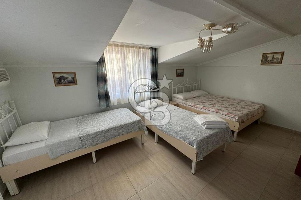 Dikili Merkezde | 6 Odalı, Bahçeli, Yüksek Getirili Pansiyon