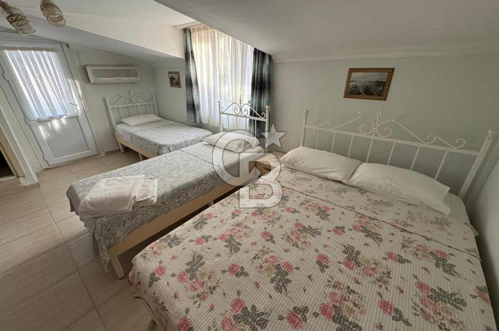 Dikili Merkezde | 6 Odalı, Bahçeli, Yüksek Getirili Pansiyon