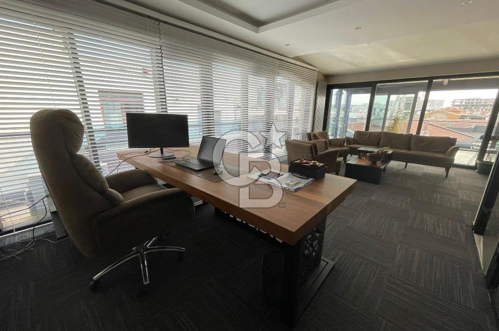 MUSTAFA KEMALDE 200 m2 TERASLI DUBLEKS LÜKS EŞYALI OFİS