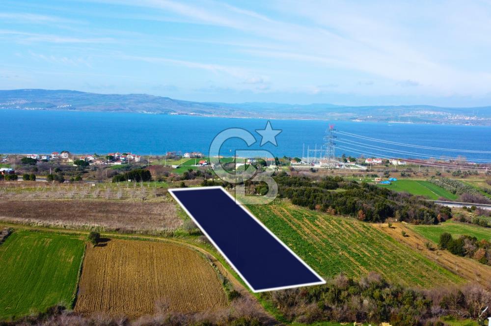 Çanakkale Lapseki Suluca 4.381m² Ana Yola Yakın Manzaralı Tarla