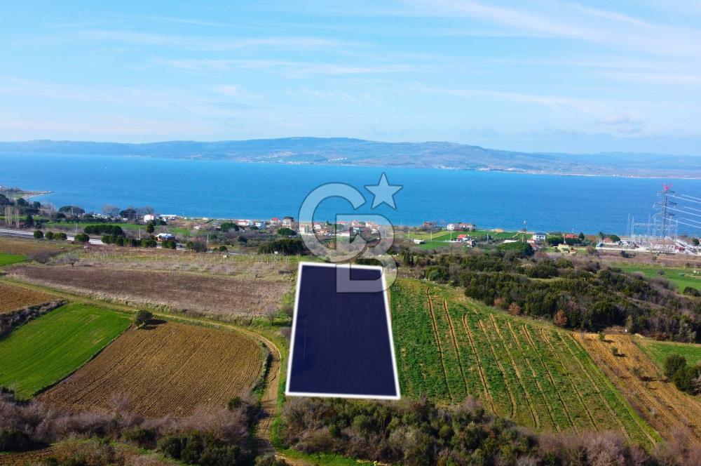 Çanakkale Lapseki Suluca 4.381m² Ana Yola Yakın Manzaralı Tarla