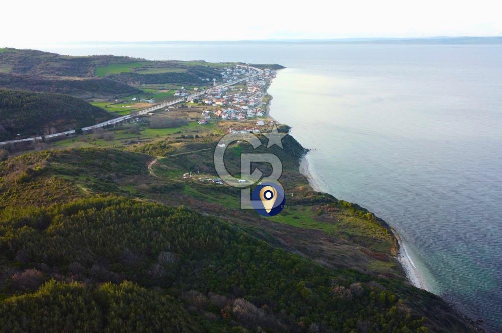 Çanakkale Lapseki'de Resmi Yolu Olan Denize Sıfır 18.796m² Arazi