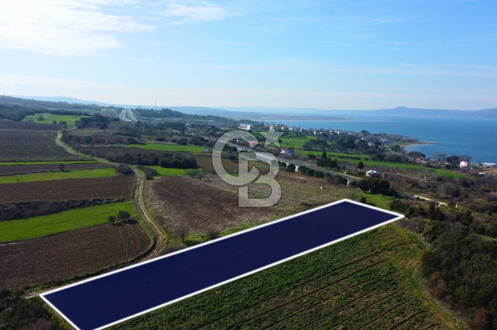 Çanakkale Lapseki Suluca 4.381m² Ana Yola Yakın Manzaralı Tarla