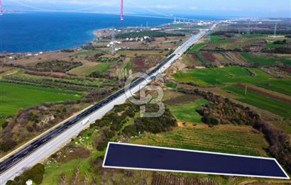 Çanakkale Lapseki Suluca 4.381m² Ana Yola Yakın Manzaralı Tarla