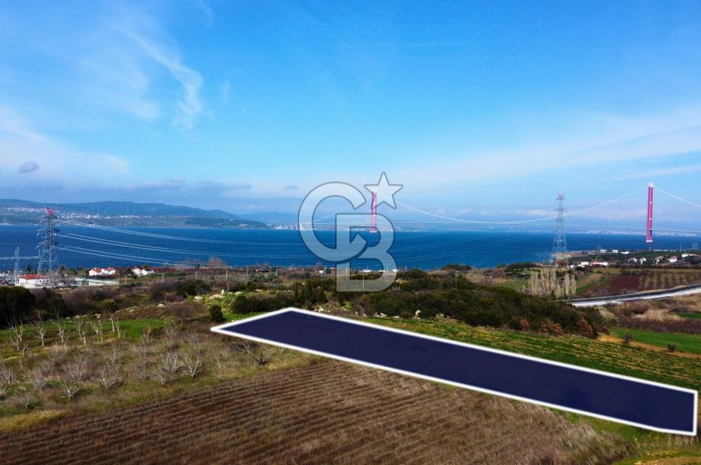 Çanakkale Lapseki Suluca 4.381m² Ana Yola Yakın Manzaralı Tarla