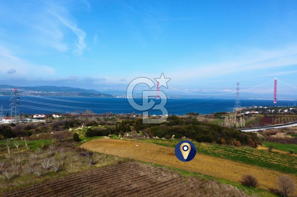 Çanakkale Lapseki Suluca 4.381m² Ana Yola Yakın Manzaralı Tarla