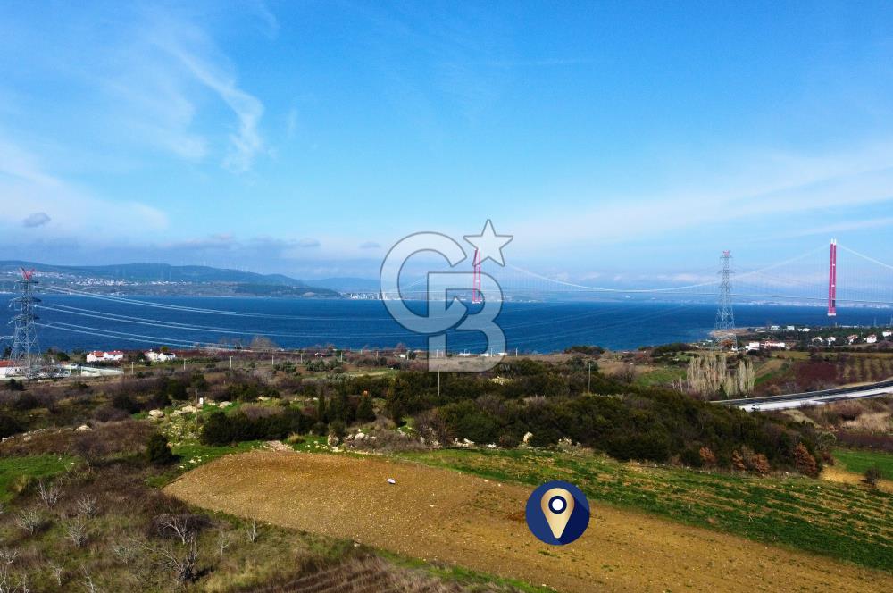 Çanakkale Lapseki Suluca 4.381m² Ana Yola Yakın Manzaralı Tarla