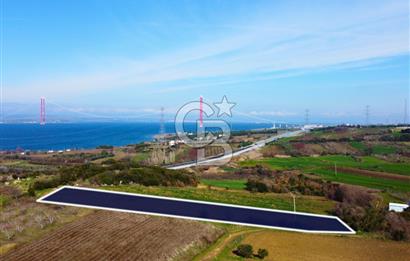 Çanakkale Lapseki Suluca 4.381m² Ana Yola Yakın Manzaralı Tarla