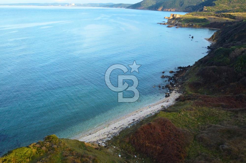 Çanakkale Lapseki'de Resmi Yolu Olan Denize Sıfır 18.796m² Arazi