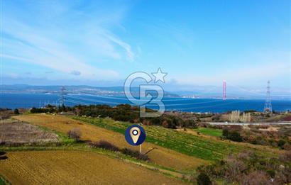 Çanakkale Lapseki Suluca 4.381m² Ana Yola Yakın Manzaralı Tarla