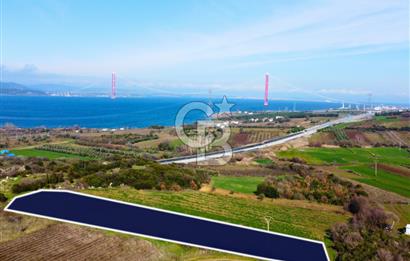 Çanakkale Lapseki Suluca 4.381m² Ana Yola Yakın Manzaralı Tarla