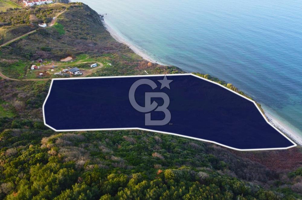 Çanakkale Lapseki'de Resmi Yolu Olan Denize Sıfır 18.796m² Arazi