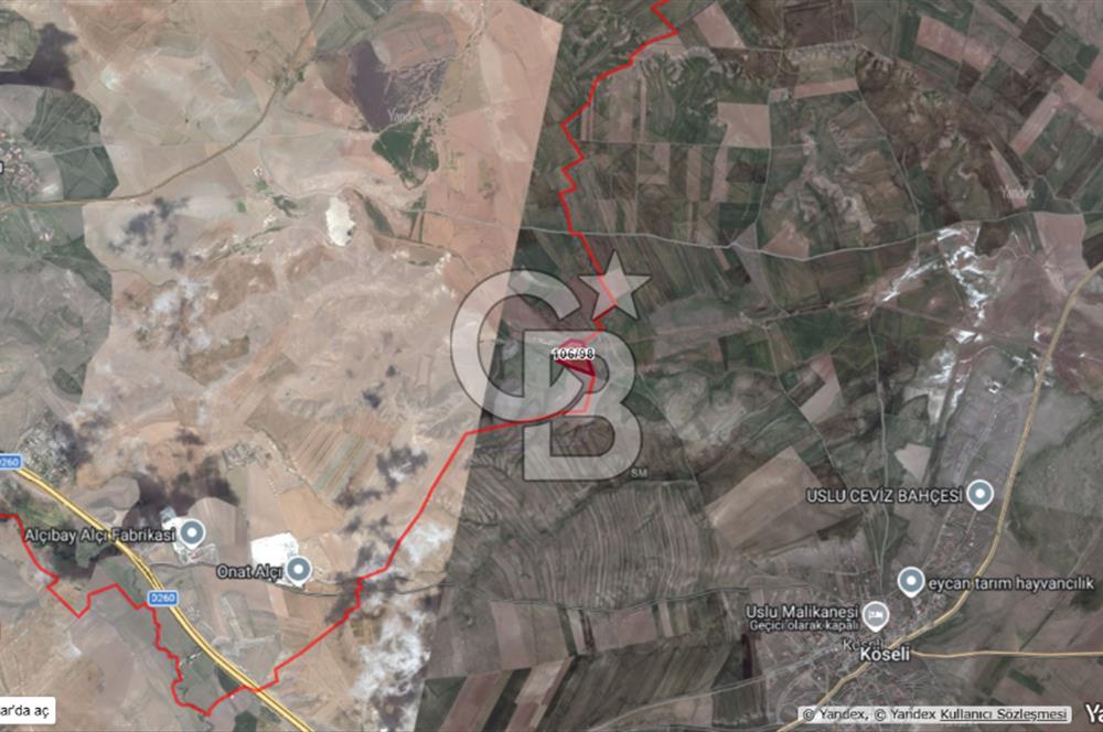 ÇAVUŞLU MAHALLESİNDE HİSSELİ 2472 M² SATILIK TARLA