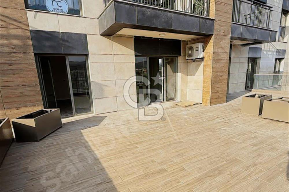 LÜXERADA KİRALIK TERASLI 1+1 | OFİS & OTURUMA UYGUN