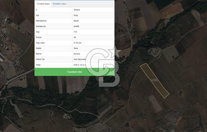 AYAŞ BAYAT MAH TEK TAPU 8152M2 tarla