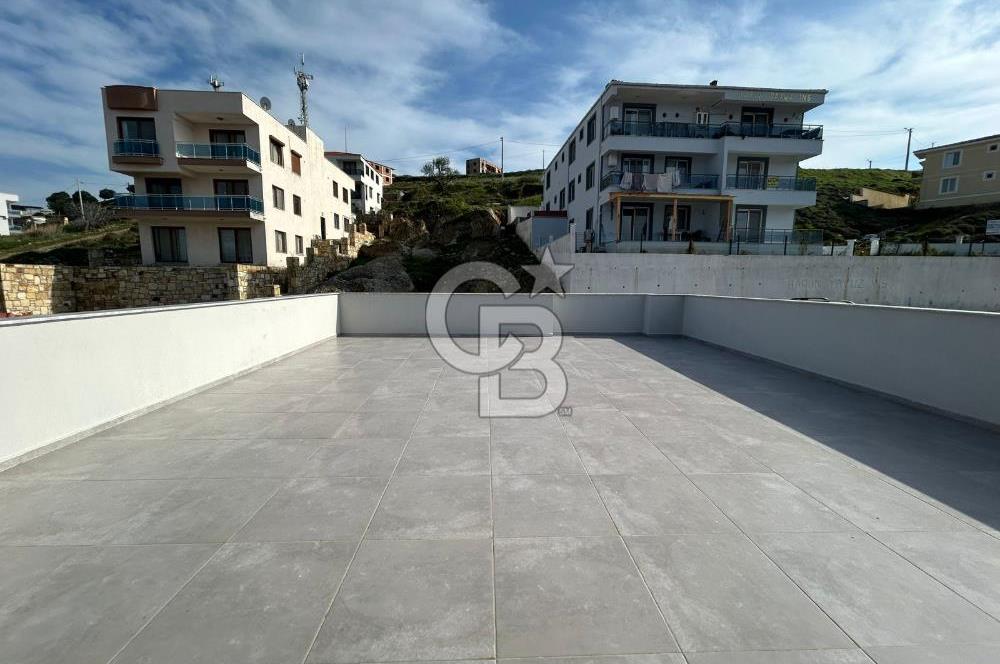 Foça Kazım Dirik Mah. Satılık Teraslı 2+1 Daire