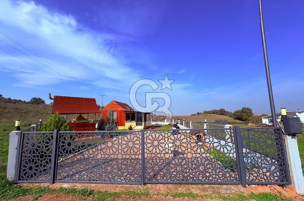 ÇANAKKALE BİGA BAHÇELİ KÖYÜNDE DOĞA İÇİNDE AHŞAP EV