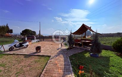 ÇANAKKALE BİGA BAHÇELİ KÖYÜNDE DOĞA İÇİNDE AHŞAP EV